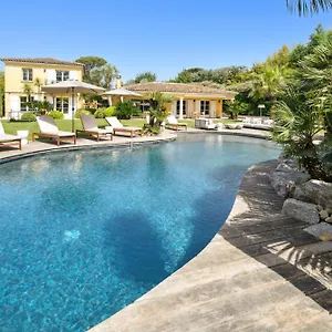  Villa Grande St-tropez Avec Piscine Chauffee